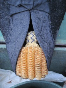 LCDR, SC Bicorn Hat_detail