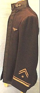 SDB Coat- LTJG Line aviator-left view
