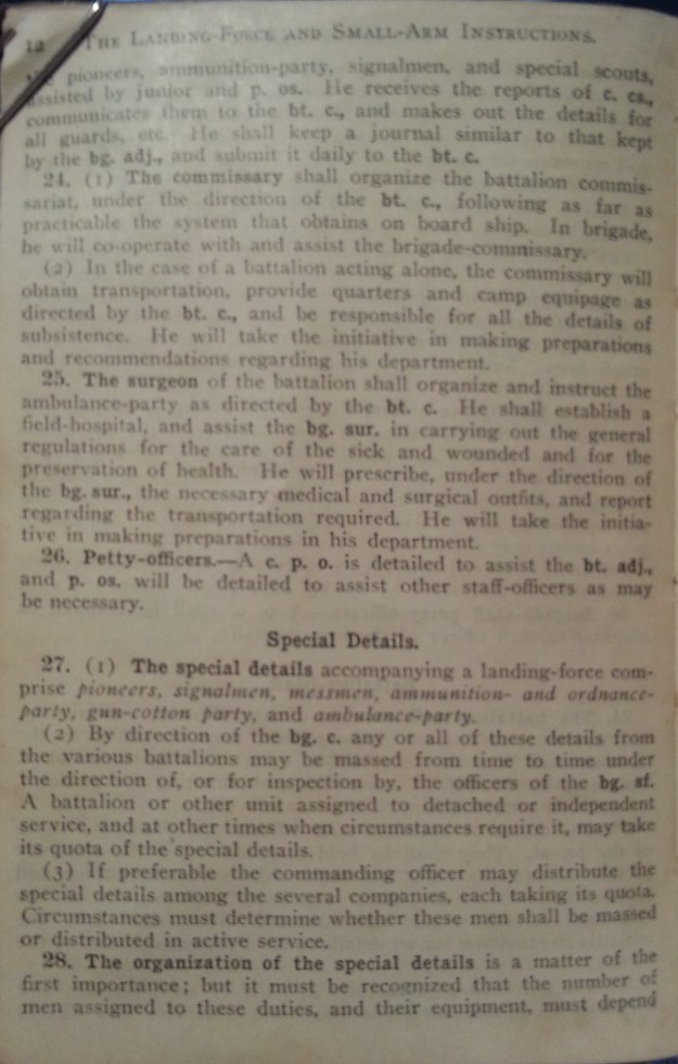 P_12 1907 Landing Force Manual