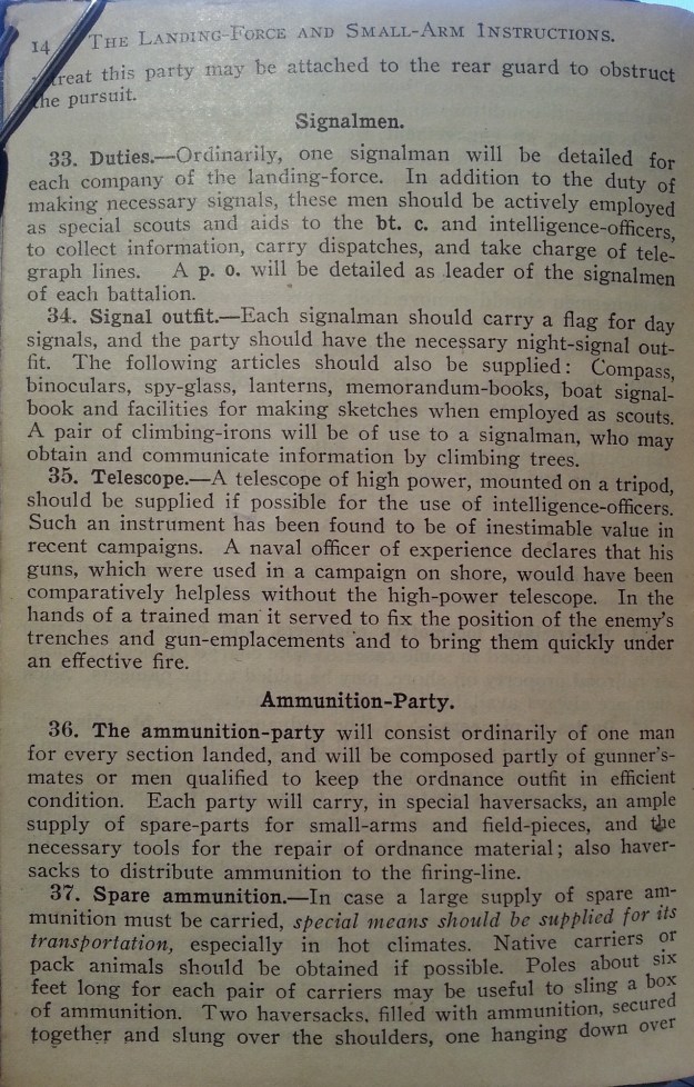 P_14 1907 Landing Force Manual